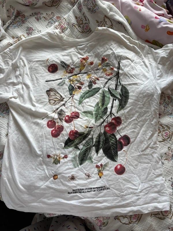 Bershka Bershka cherry graphic tee