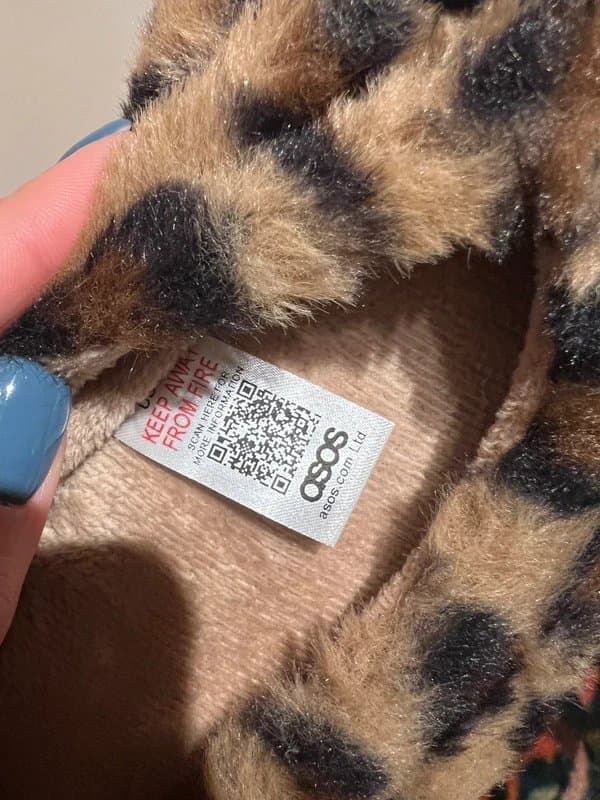 ASOS Leopard slippers