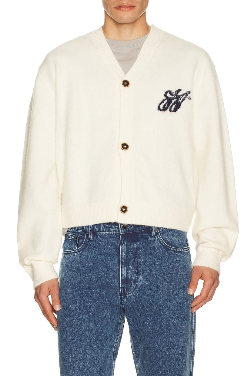 revolve H Brushed Knit Cardigan - 1