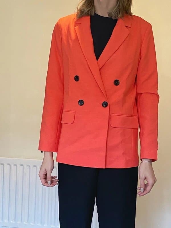 Topshop Neon pink Topshop blazer