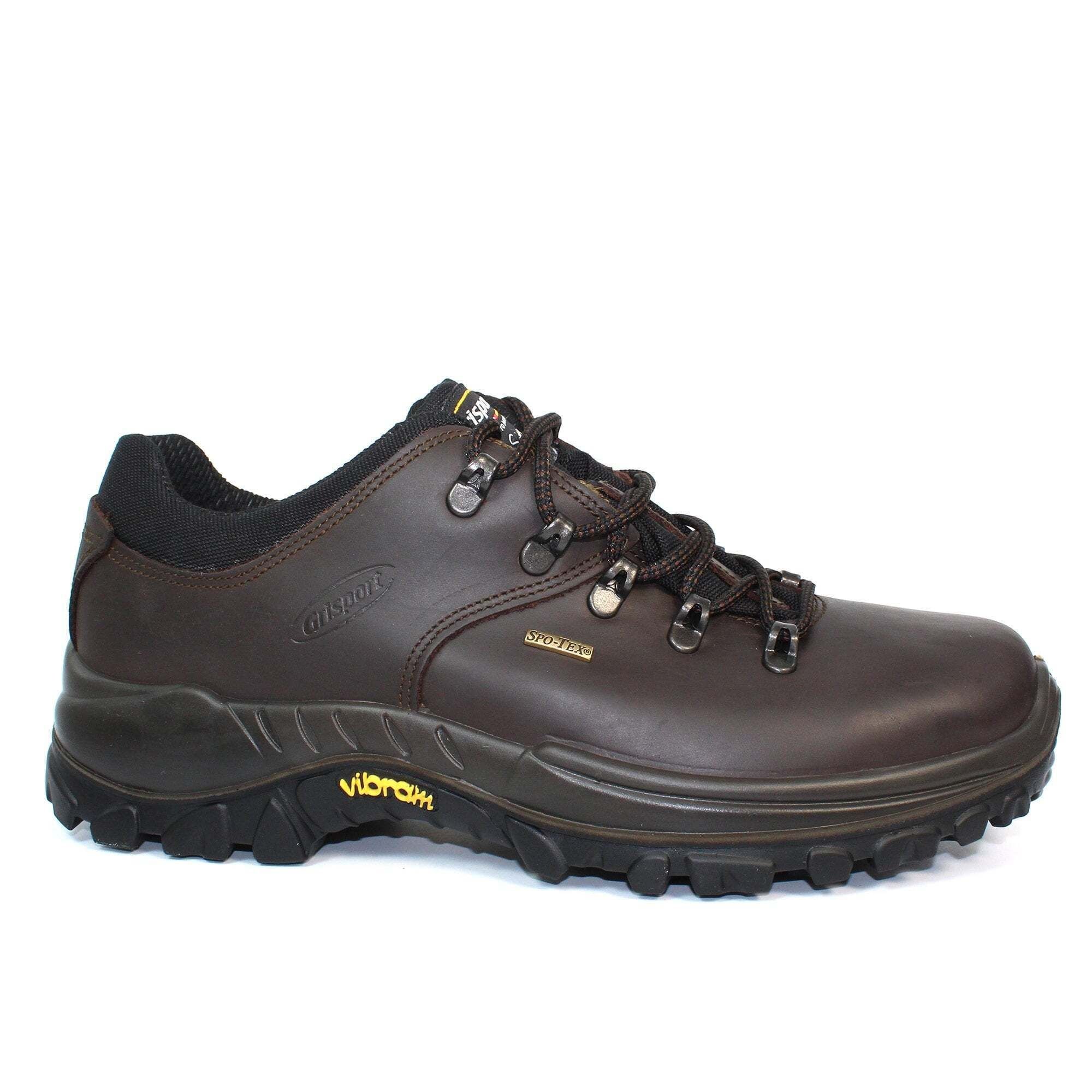 GriSport Grisport Men's Dartmoor Waxy Leather Walking Shoes in Brown - 4