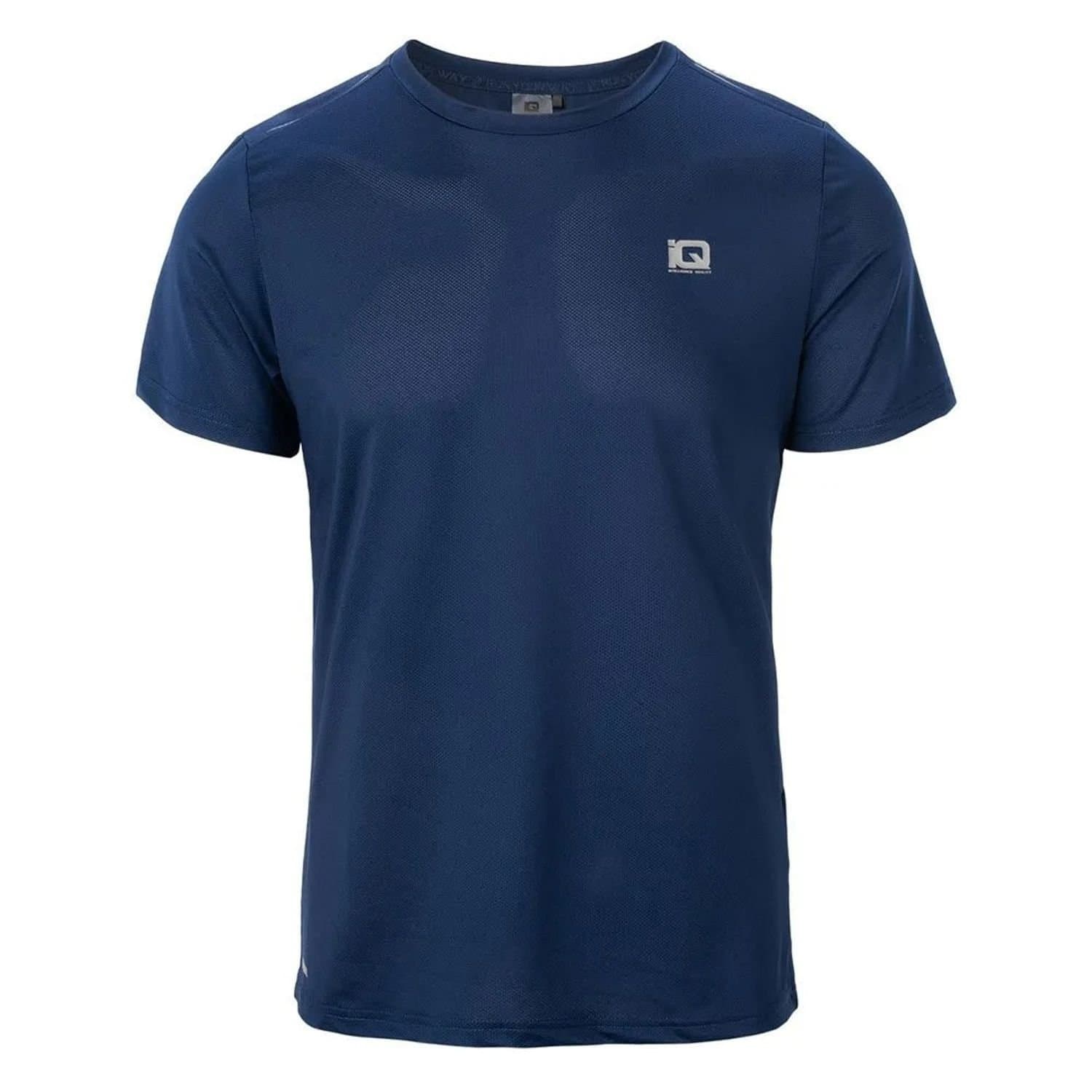 IQ IQ Men's Blue Short-Sleeved T-Shirt
