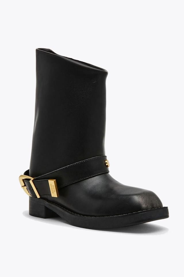 Steve Madden STEVE MADDEN Women's 'Climaxx Ankle Boot Black' Leather Boots in Black - 2