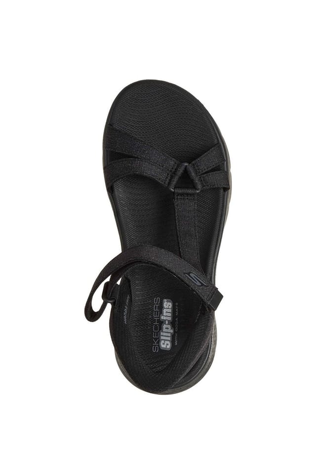 Skechers Skechers Women's GO WALK Flex Illuminate Sandal in Black - 3