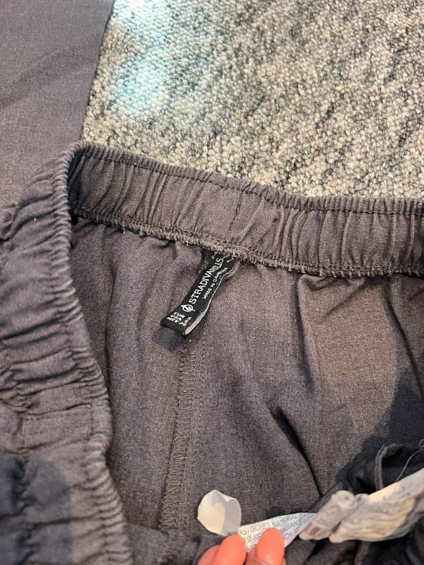 Stradivarius Stradivarius grey tailored linen trousers