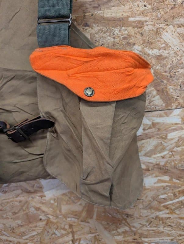 Filson Filson Game Bag Tin Cloth Shooting Vest Regular Men Hunting Tan Orange Canvas