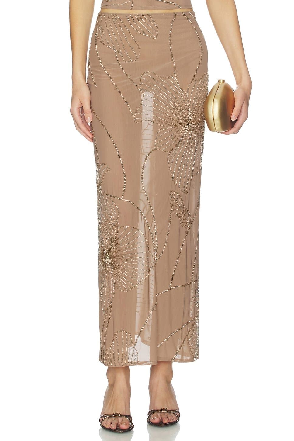 revolve Tanuja Maxi Skirt