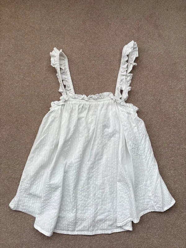 ASOS ASOS strappy seersucker sun top