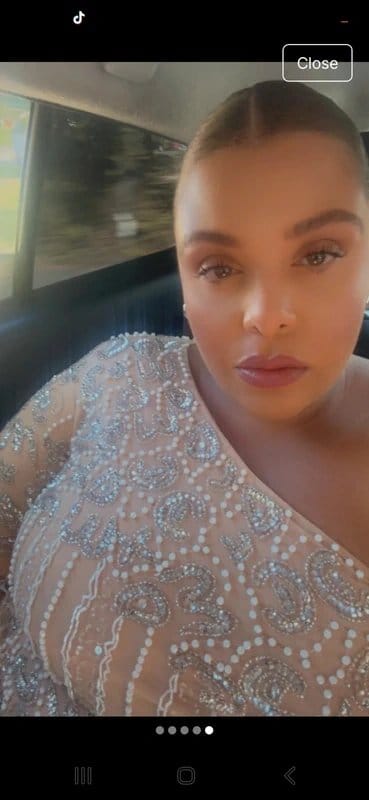 ASOS Luxe Embellished Pearl Beaded Wedding Guest Dress Plus Size
