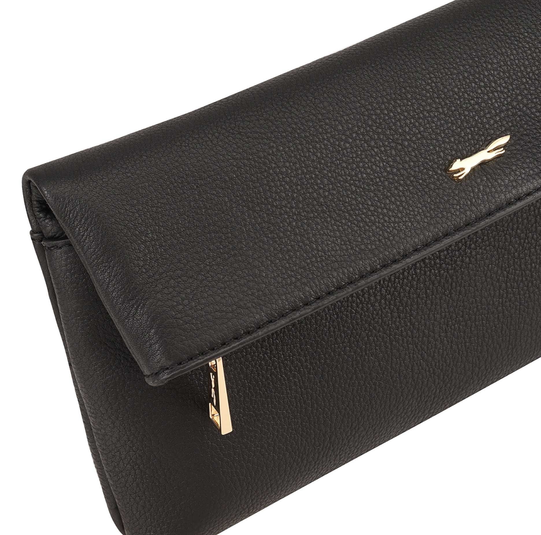 Paul Costelloe Paul Costelloe Women's Eris Leather Occasion Bag in Jet Black - 4