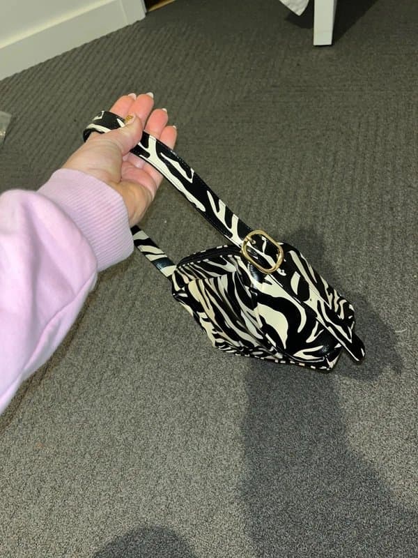 ASOS Asos Zebra Print PU Handbag
