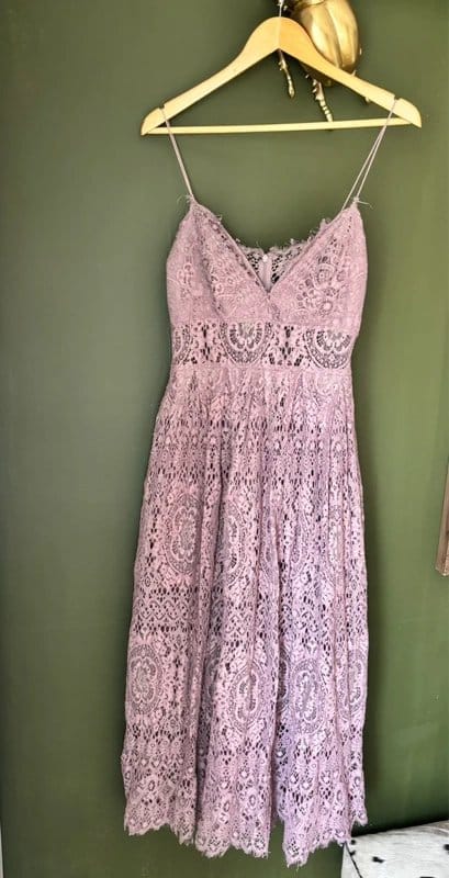 ASOS ASOS lace effect dress *wedding guest* size 12 - 1