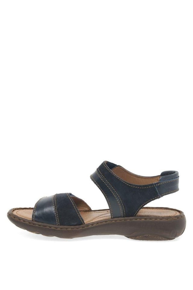Josef Seibel Josef Seibel Women's 'Debra 19' Leather Sandals in Dark Blue - 2