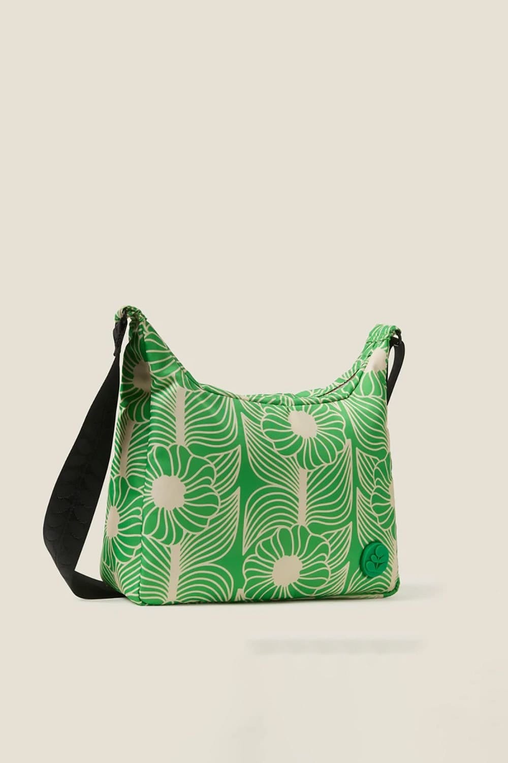 Orla Kiely Orla Kiely Women's Area Hobo Crossbody - Moonflower Spring Green - 4