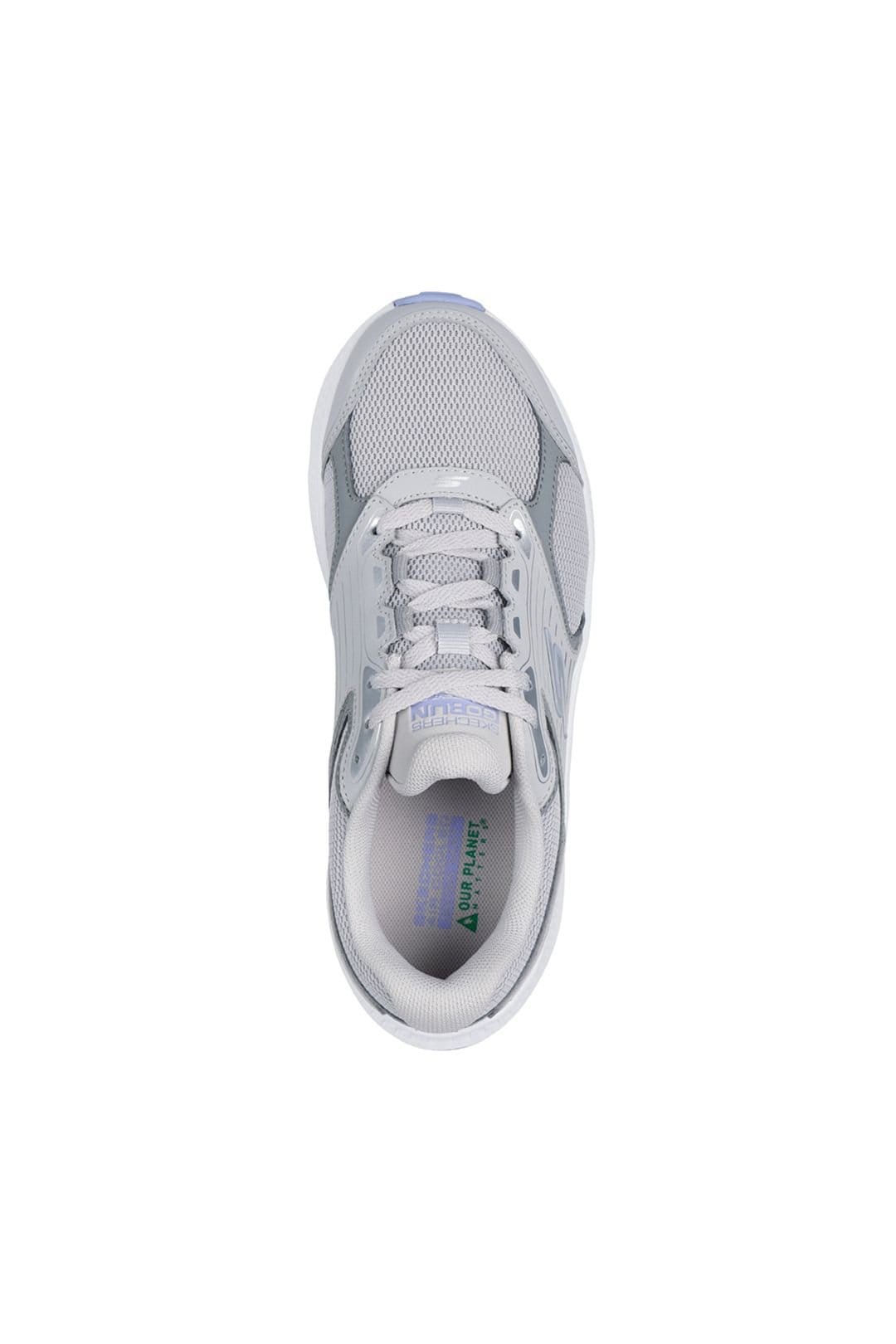 Skechers Skechers Women's GO RUN CONSISTENT 2.0 ADVANTAGE Leather Overlay Lace Up Gray Leather in Grey - 4