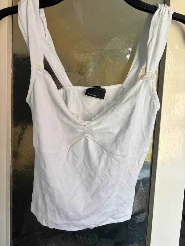 ASOS Design White lace cami