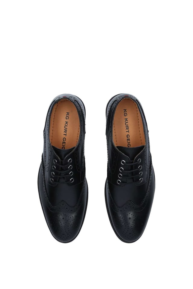 KG Kurt Geiger KG Kurt Geiger Men's 'Connor' Leather Shoes in Black - 2