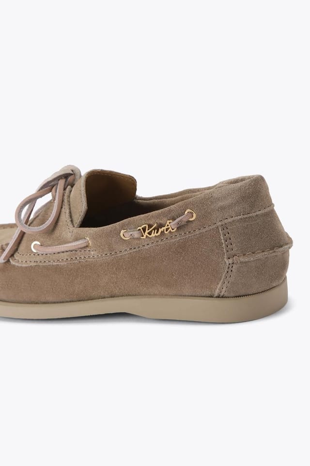 Kurt Geiger London Kurt Geiger London Men's 'Somerville Boat Shoe' Leather Shoes in Taupe - 3
