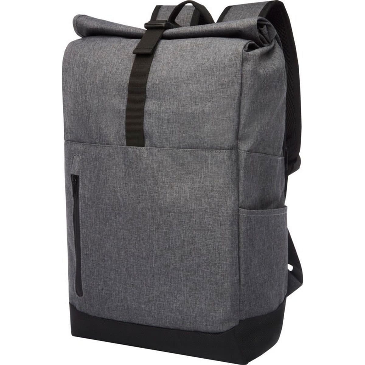 Avenue Avenue Men's Hose 15.6" Roll Up Laptop Bag in True Black