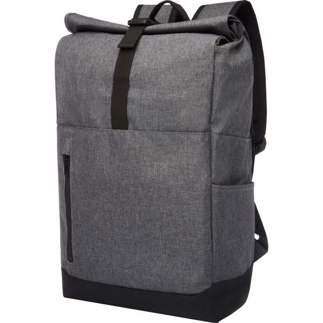 Avenue Avenue Men's Hose 15.6" Roll Up Laptop Bag in True Black - 2