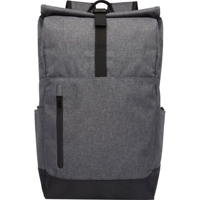 Avenue Avenue Men's Hose 15.6" Roll Up Laptop Bag in True Black - 3