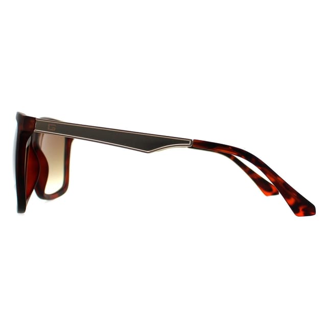 Guess Guess Men's Rectangle Dark Havana Brown Gradient GF0171 - 3
