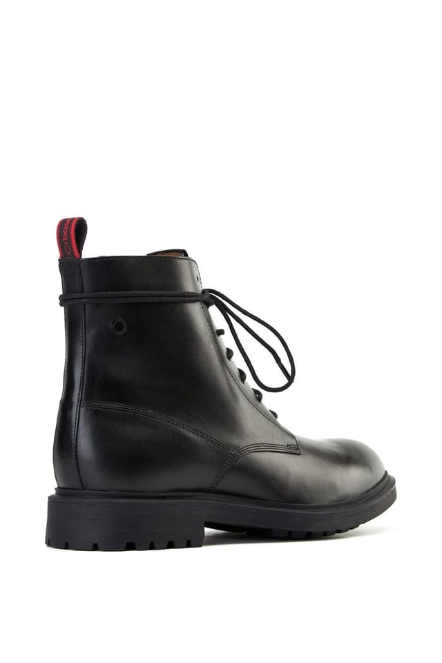 Base London Base London Men's Brunel 7 Eyelet Boot in Black - 2