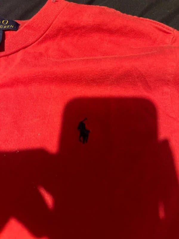Ralph Lauren men’s red ralph lauren top
