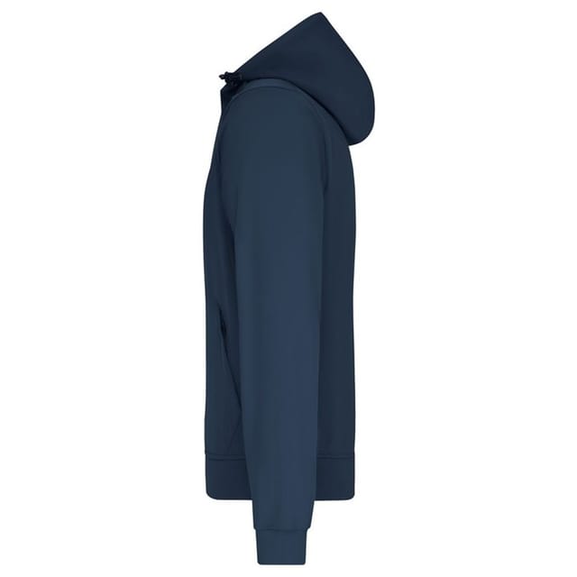 James and Nicholson James and Nicholson Men's Hooded Soft Shell Jacket in Navy - 3