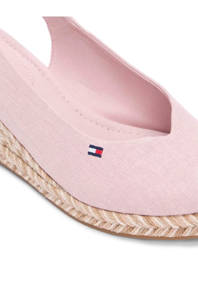 Tommy Hilfiger Tommy Hilfiger Women's Mid Wedge Espad Slingback Speck Foggy Pink - 3