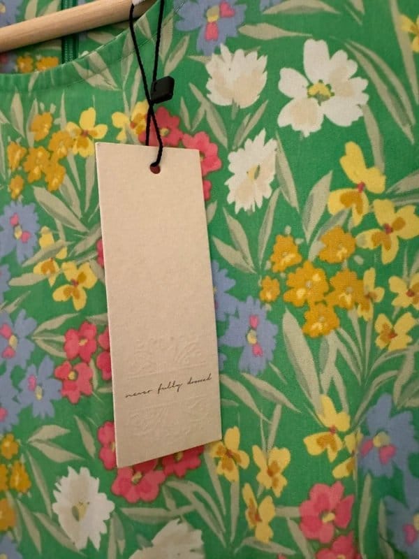 Never Fully Dressed Never fully dressed green floral summer dress - 1