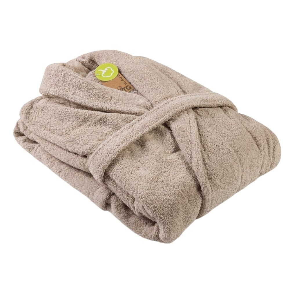 ARTG ARTG Women's Shawl Collar Robe in Light Sand
