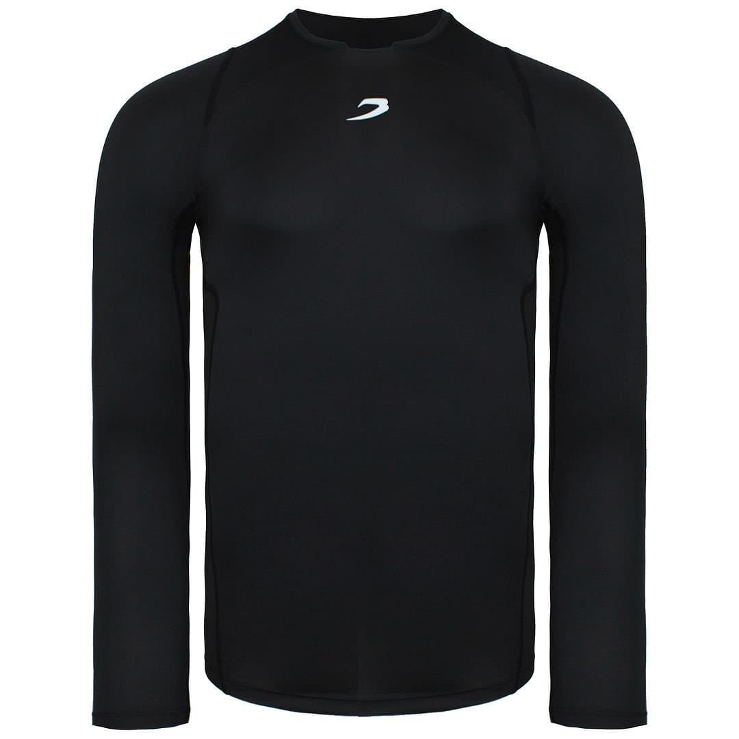 BoxRaw BoxRaw Men's Black Saddler Compression T-Shirt