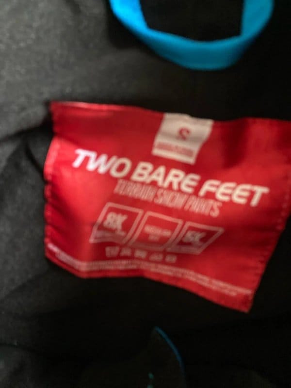 Two Bare Feet Blue Ski Trousers Size S