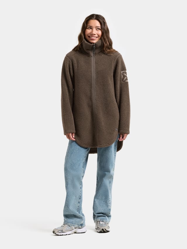 Didriksons Didriksons Women's Umi Full-Zip in Dark Brown - 2