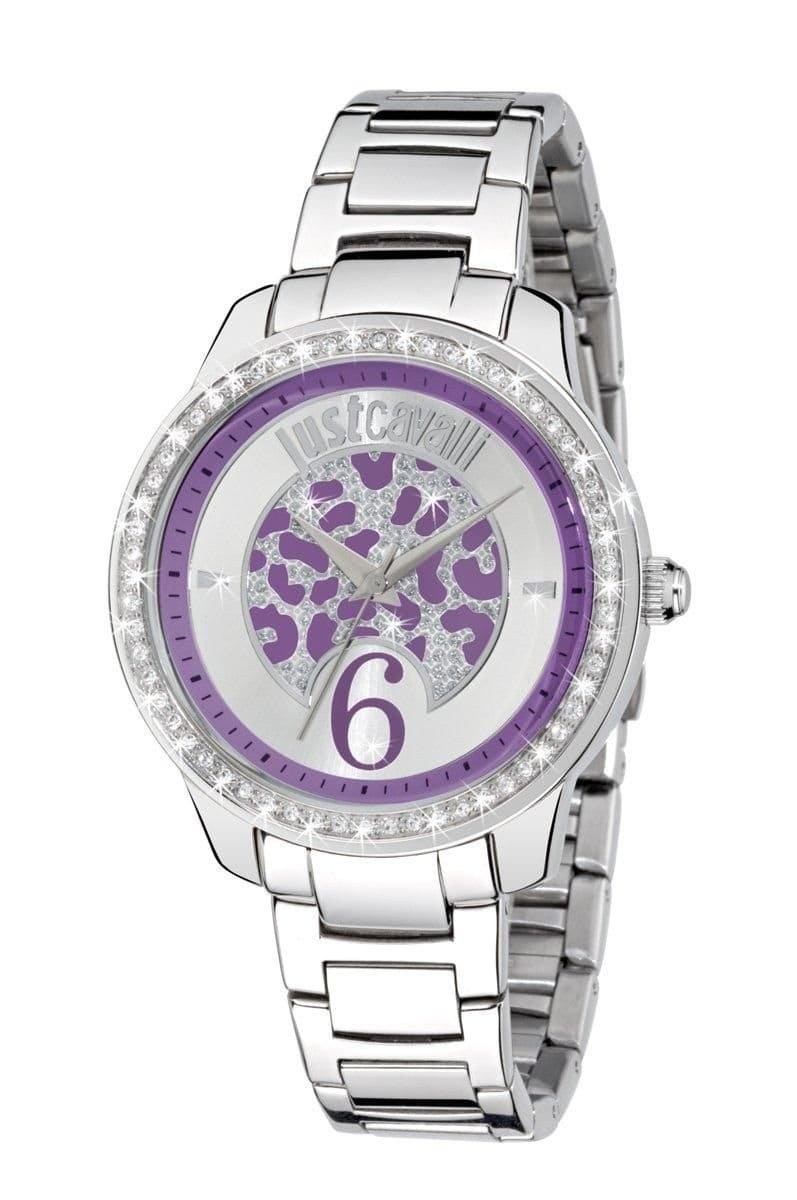 Just Cavalli Just Cavalli Women's Shiny Watch Silver Stainless Steel Bracelet Silver Dial - 1