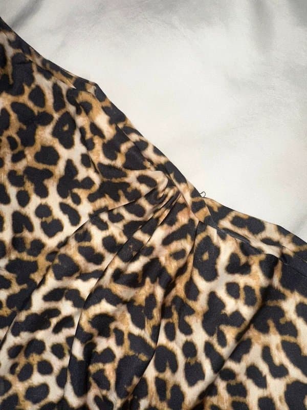 Stradivarius Leopard print backless Stradivarius body suit