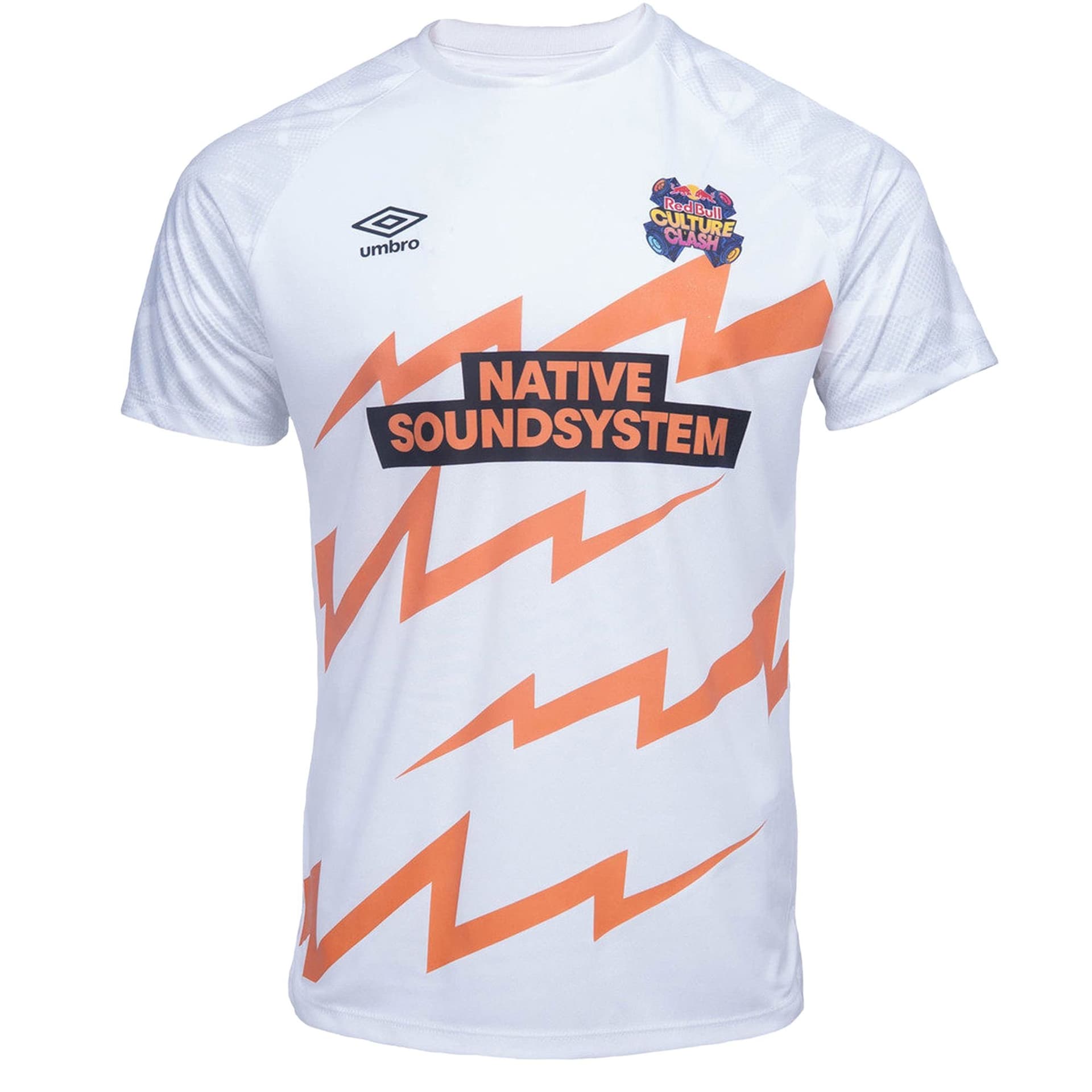 Umbro Umbro Men's Culture Clash Red Bull Jersey in Off-White