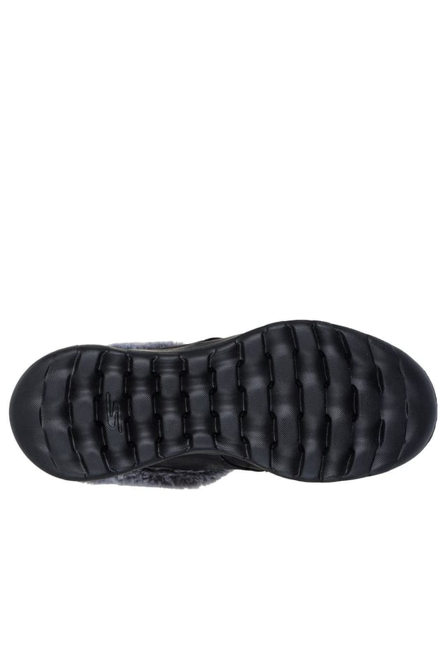 Skechers Skechers Women's ON-THE-GO JOY Slip-Ins Perform Tex Chugga Boot W/ Faux Fur & Bungee Laces Black - 3