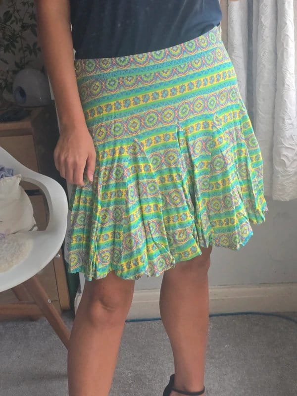 Never Fully Dressed Multi-Colour Print Midi Skirt