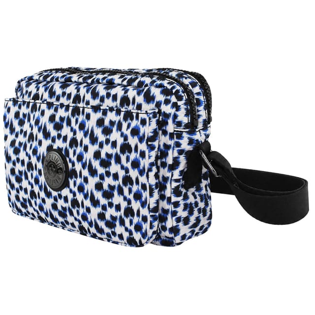 Kipling Kipling Women's Curious Leopard Abanu Blue Crossbody Bag - 2