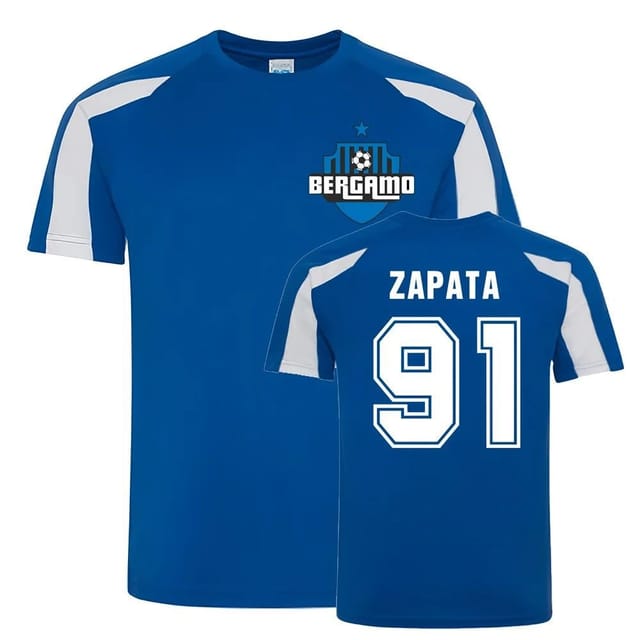 Atlanta United Atlanta United Men's Duvan Zapata Atalanta Sports Training Jersey in Blue - 2