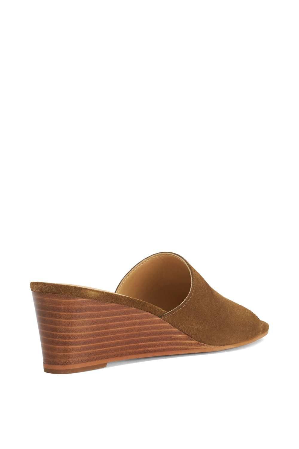 Dune London Dune London Women's 'Kaydee' Suede Wedges in Brown - 3