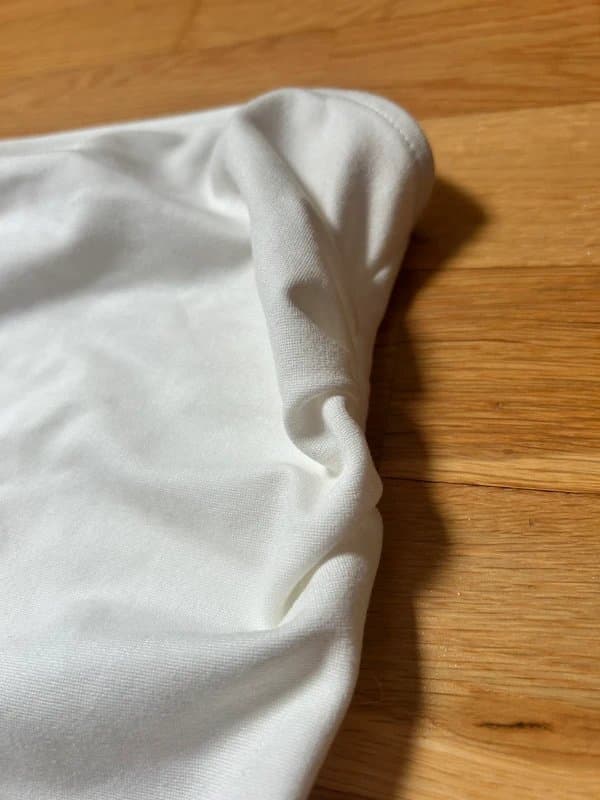 Bershka White Bandeau Top