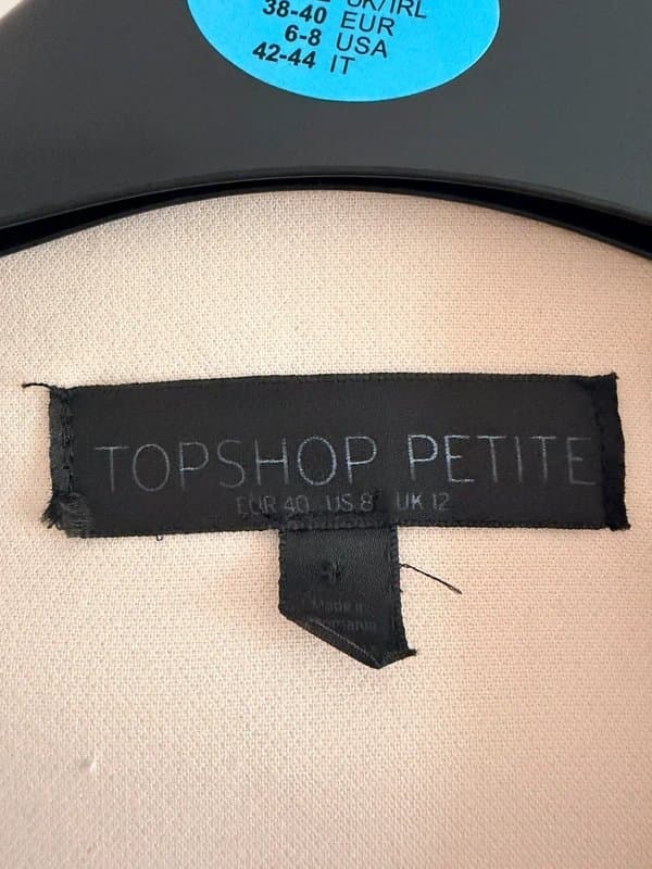 Topshop Topshop Petite Light Pink Blazer
