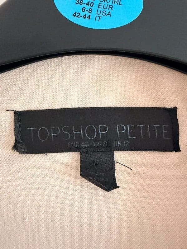 Topshop Topshop Petite Light Pink Blazer - 1