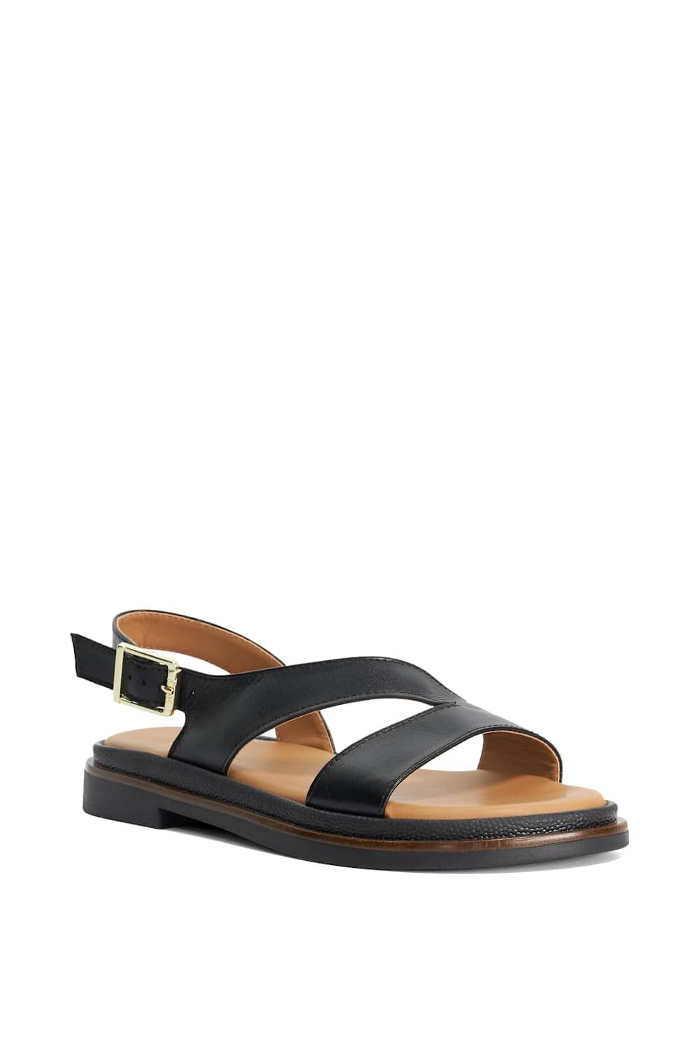 Dune London Dune London Women's 'Larko' Leather Sandals in Black - 2