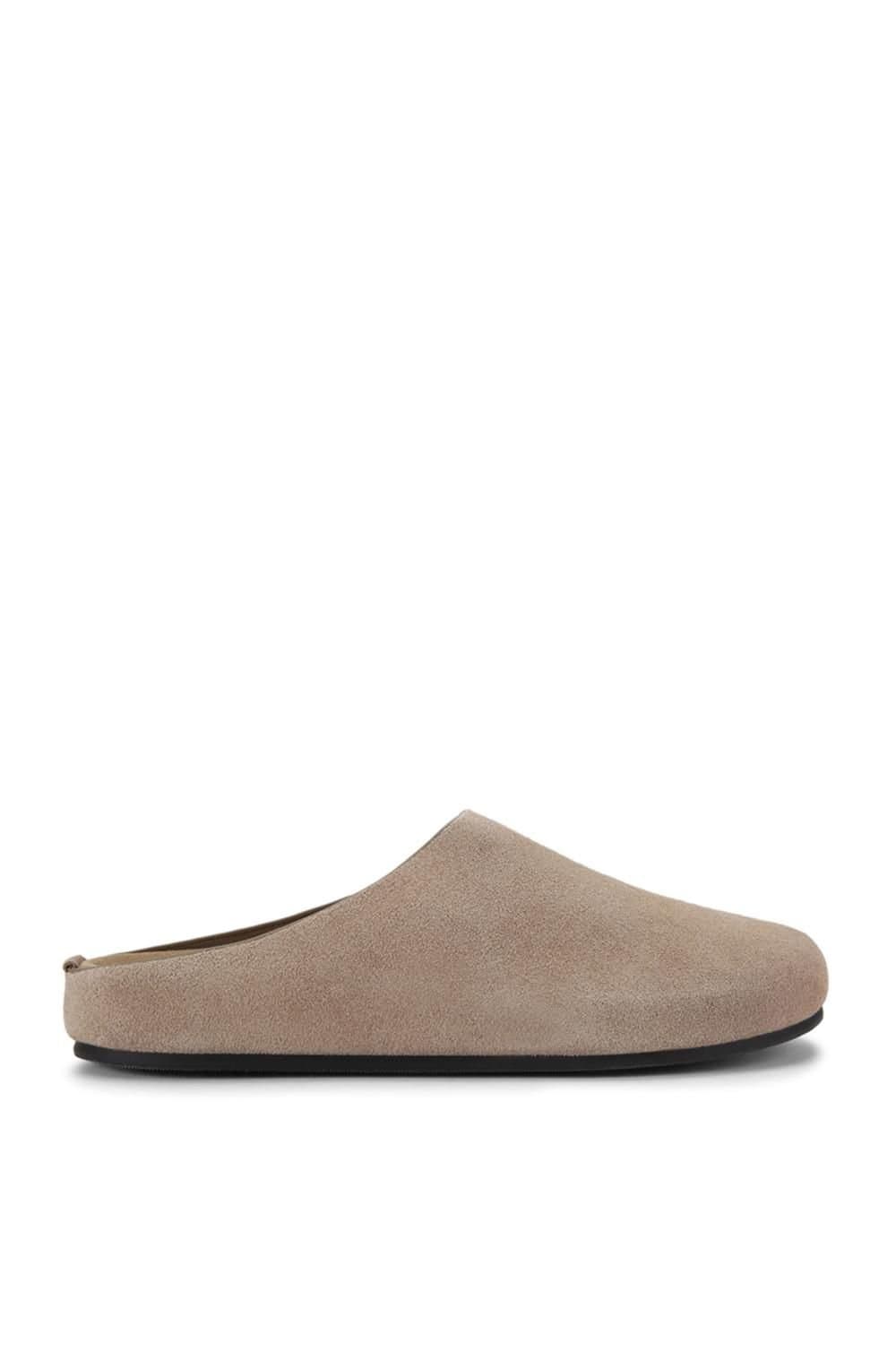 Steve Madden STEVE MADDEN Women's 'Fern Taupe' Suede Flats in Taupe