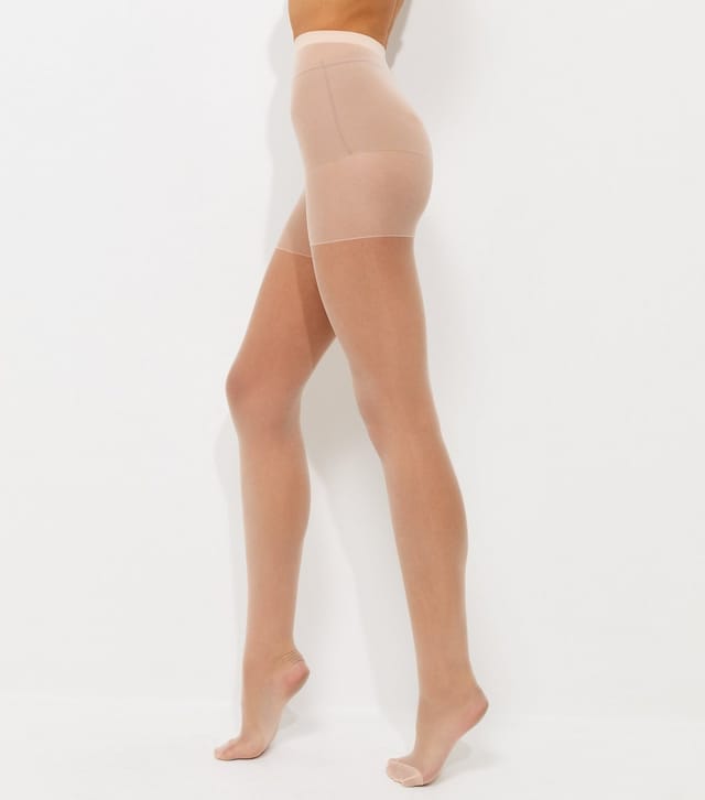 New Look Pack of 3 Almond Sheer Matt 15 Denier Tights New Look - 3