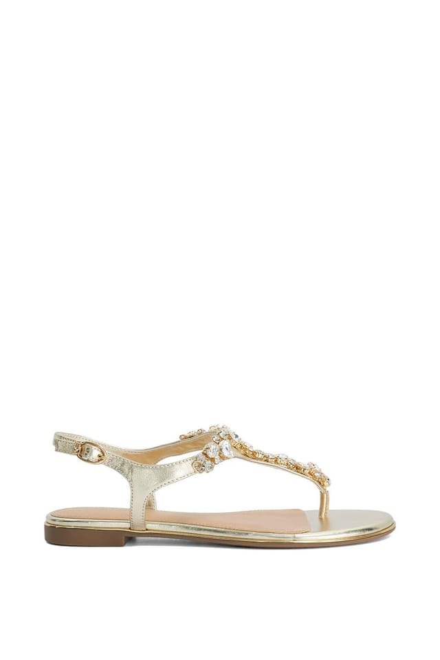 Dune London Dune London Women's Wide Fit 'Life' Sandals in White - 2